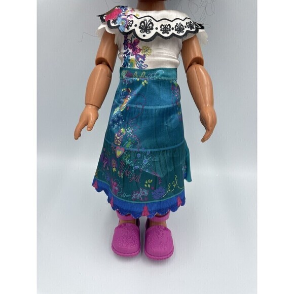 Disney ENCANTO YOUNG MIRABEL MADRIGAL DOLL Talking Green Glasses 14" - Picture 3 of 6